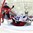 PLYMOUTH, MICHIGAN - APRIL 3: Canada's Sarah Potomak #44 celebrates after scoring a third period goal against Russia's Nadezhda Alexandrova #31 during preliminary round action at the 2017 IIHF Ice Hockey Women's World Championship. (Photo by Matt Zambonin/HHOF-IIHF Images)

